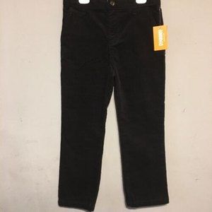 Gymboree Boys Black Adjustable Corduroy Pants Size 5t NWT